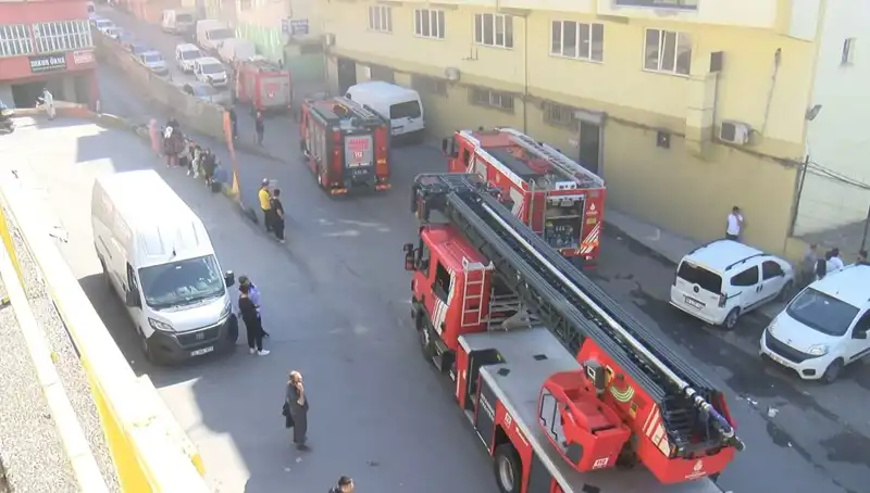 İstanbul'daki Tekstil Atölyesinde Yangın: Korku Dolu Anlar Yaşandı