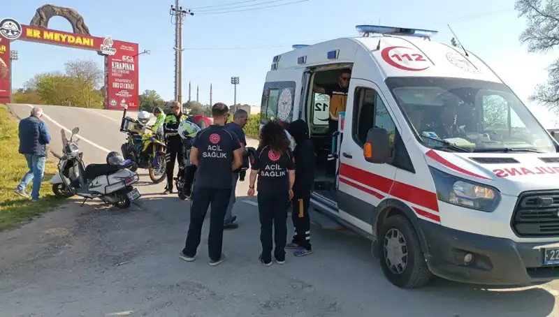 Edirne'de Feci Motosiklet Kazası: Genç Yaşamını Yitirdi