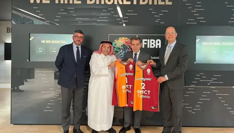 Galatasaray Basketbol Takımı'ndan FIBA'ya Unutulmaz Ziyaret