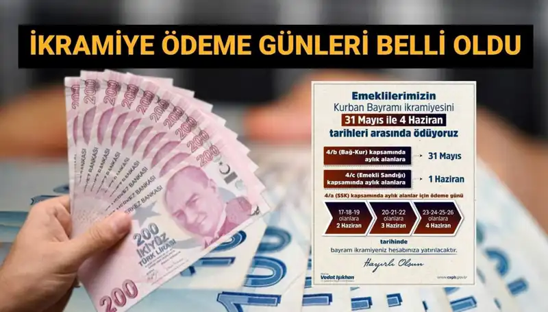 Emekli Bayram İkramiyeleri İçin Tarih Açıklandı: 4000 TL Ne Zaman Yatacak?