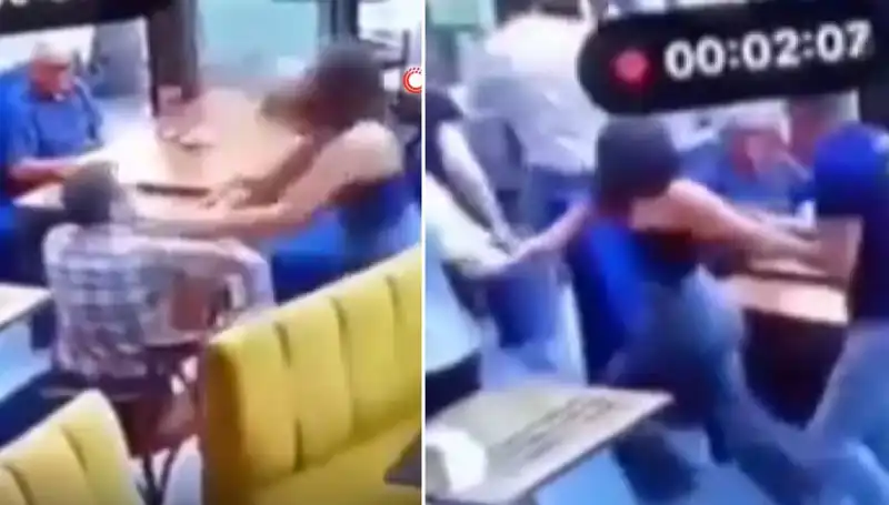 Garsonla Tartışma Sonrası Dayak Olayı: Şok Eden Anlar