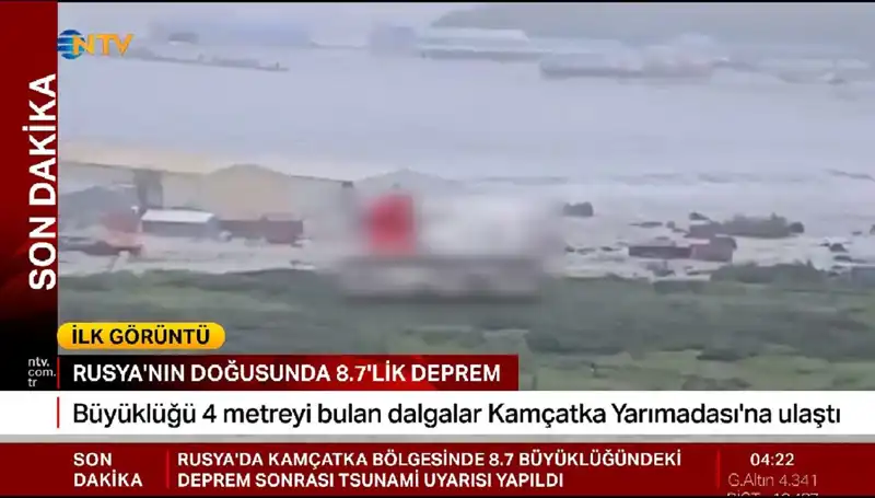 Tsunami Alarmı: Kamçatka Kıyılarında İlk Dalgalar ile İlgili Son Gelişmeler
