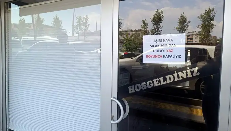 Afrika Sıcakları, Yaz Boyu Dükkanlarını Kapatmak Zorunda Kalan Esnafları Vurdu