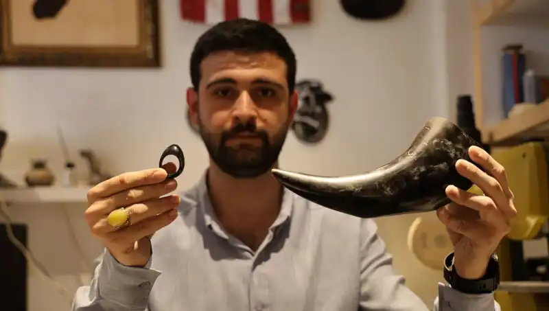 Türk Savaşçılarının Gücünü Artıran Manda Boynuzu Ekipmanları
