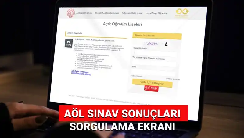 AÖL Sınav Sonuçları 2025: MEB'den Açıklama Bekleniyor!