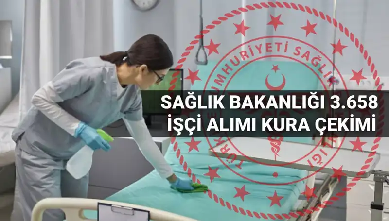 2025 Sağlık Bakanlığı İşçi Alımı Kura Tarihi ve Süreci Açıklandı!