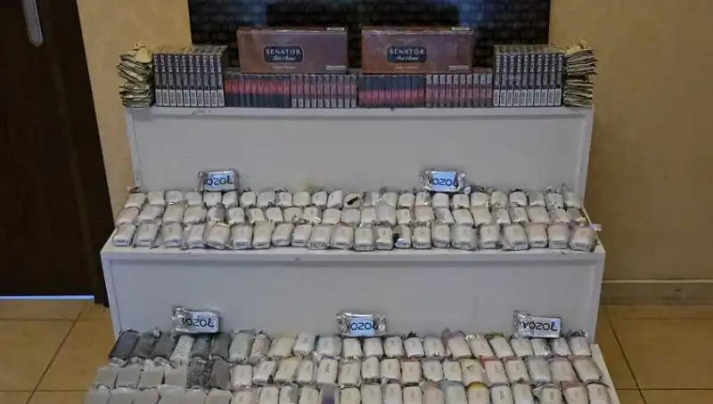Gümrük Kaçağı Sigaralar Sıcak Takip Sonucu Ele Geçirildi!